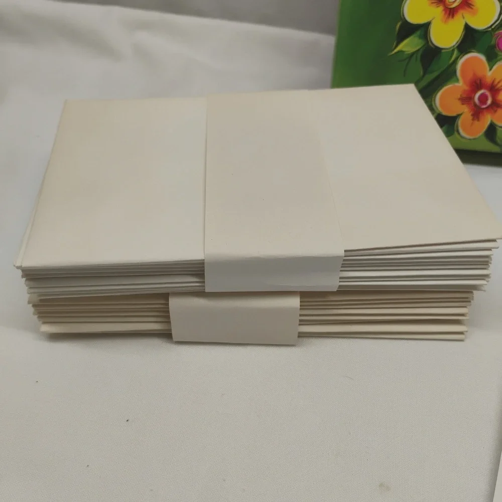 Crystal Fine Stationary 60s 70s Paper 16pc & 19pc Envelopes Floral Flowers